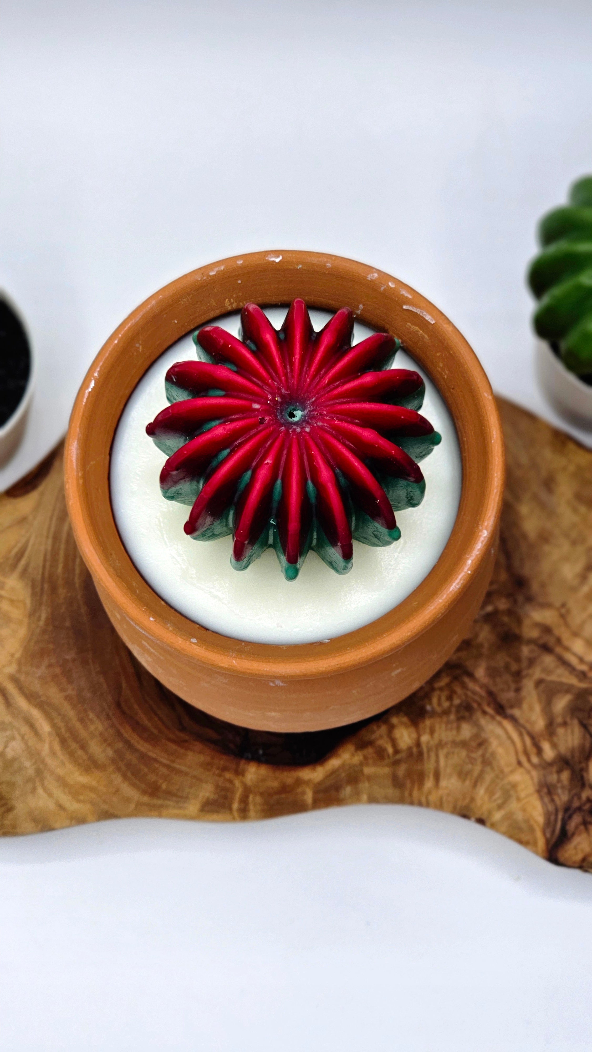 Barrilito Cactus Flower & Jade Soy Candle